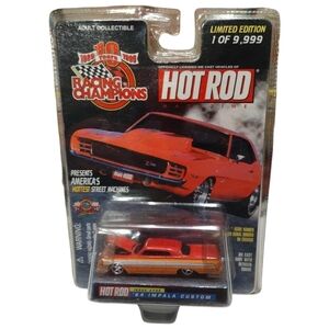 1999 Racing Champions Hot Rod Magazine '64 Impala Custom issue #145.